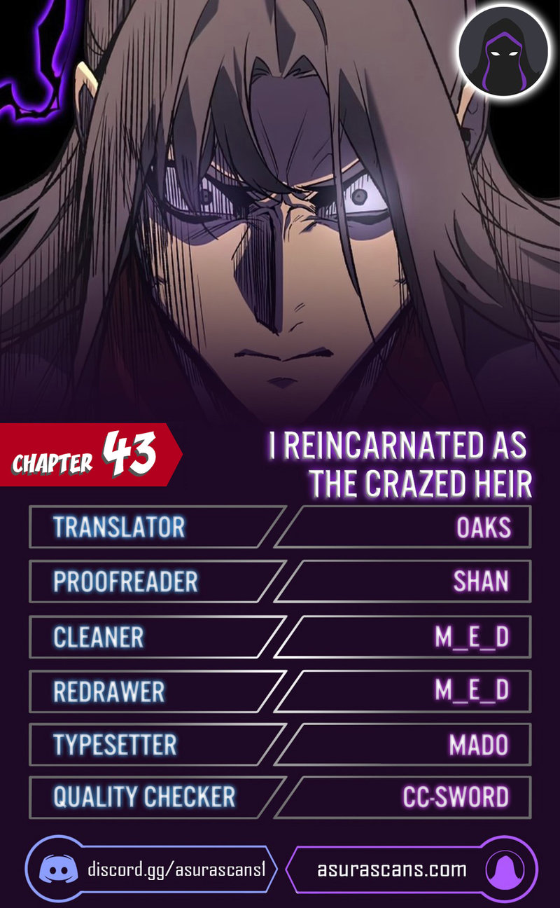 I Reincarnated As The Crazed Heir Chapter 43 - page 1