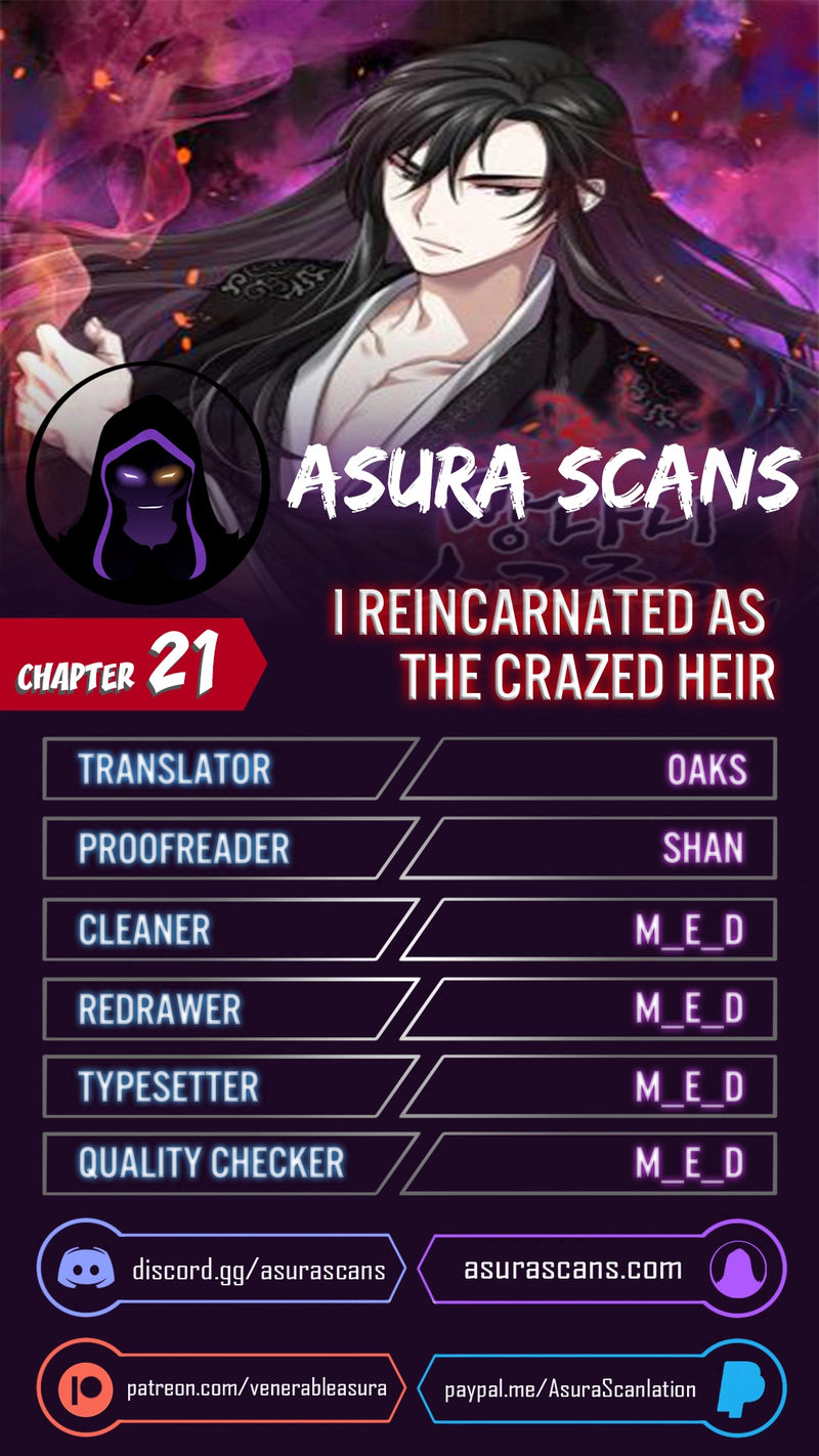 I Reincarnated As The Crazed Heir Chapter 21 - page 1