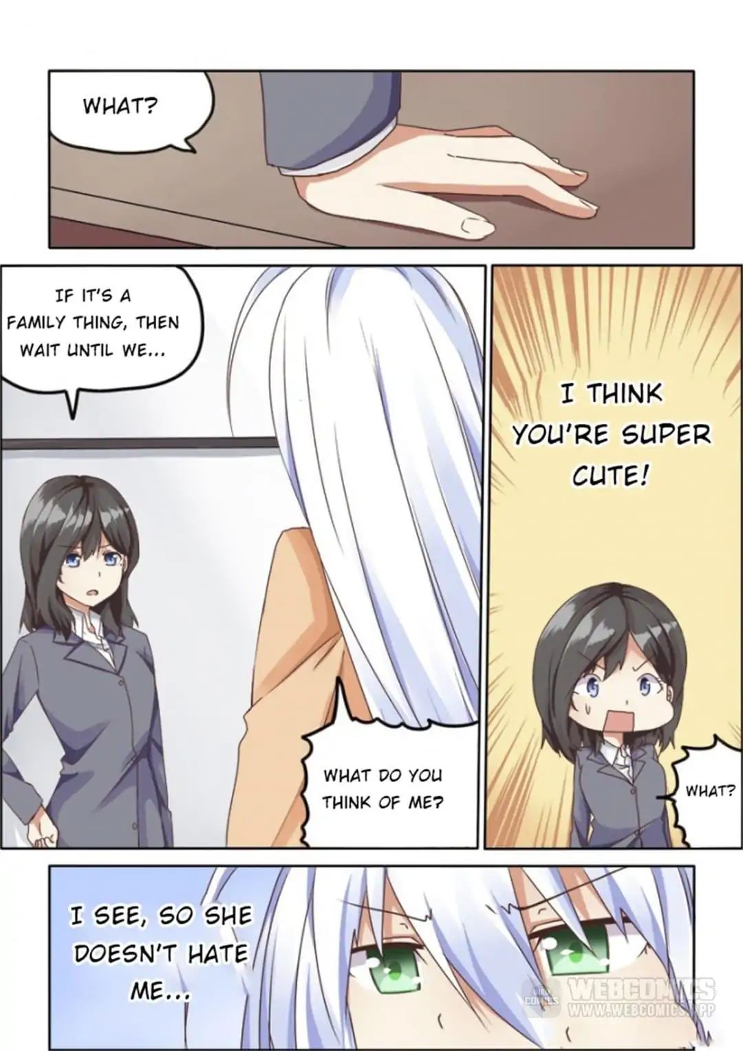 Why Did I, the MC Of Gal Game Jump Into A World Of Yuri Comic? chapter 56 - page 1