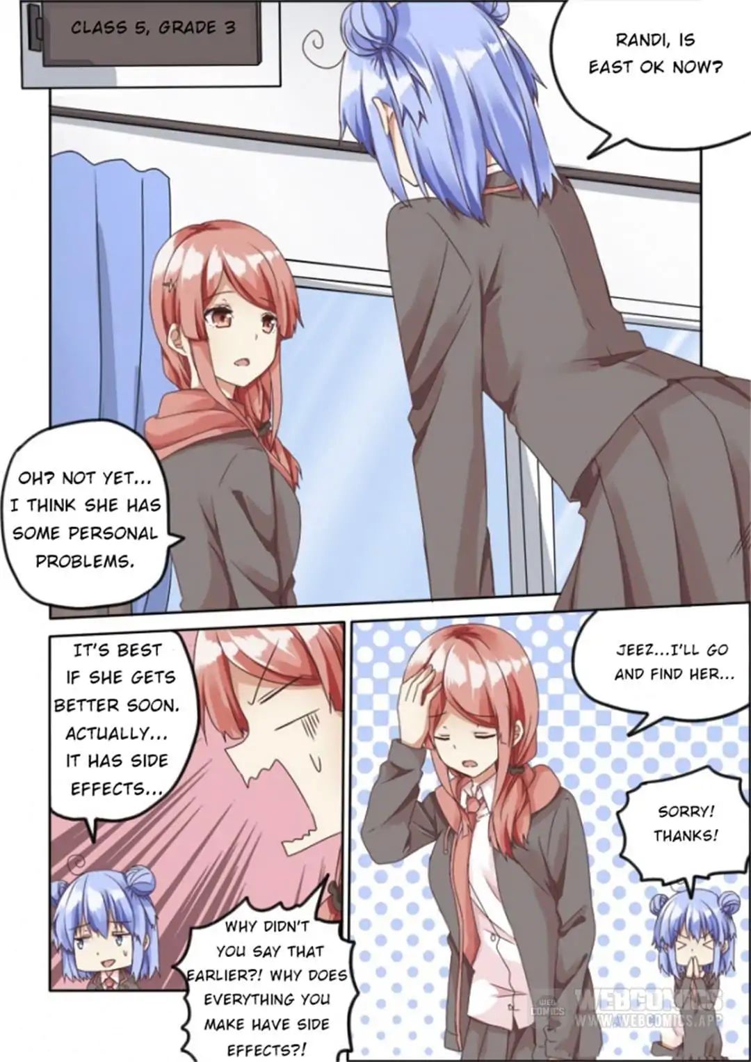 Why Did I, the MC Of Gal Game Jump Into A World Of Yuri Comic? chapter 56 - page 7