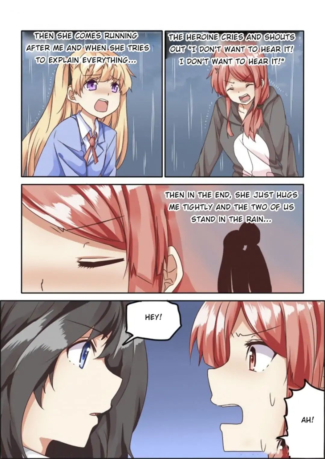 Why Did I, the MC Of Gal Game Jump Into A World Of Yuri Comic? chapter 55 - page 2