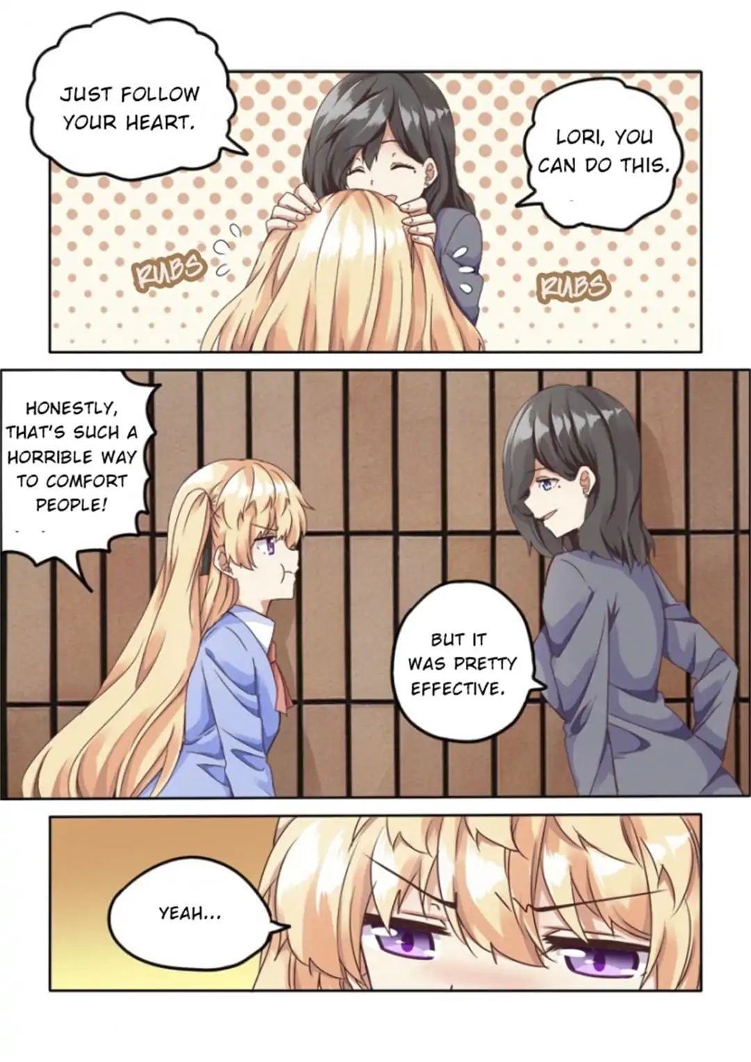 Why Did I, the MC Of Gal Game Jump Into A World Of Yuri Comic? chapter 54 - page 2