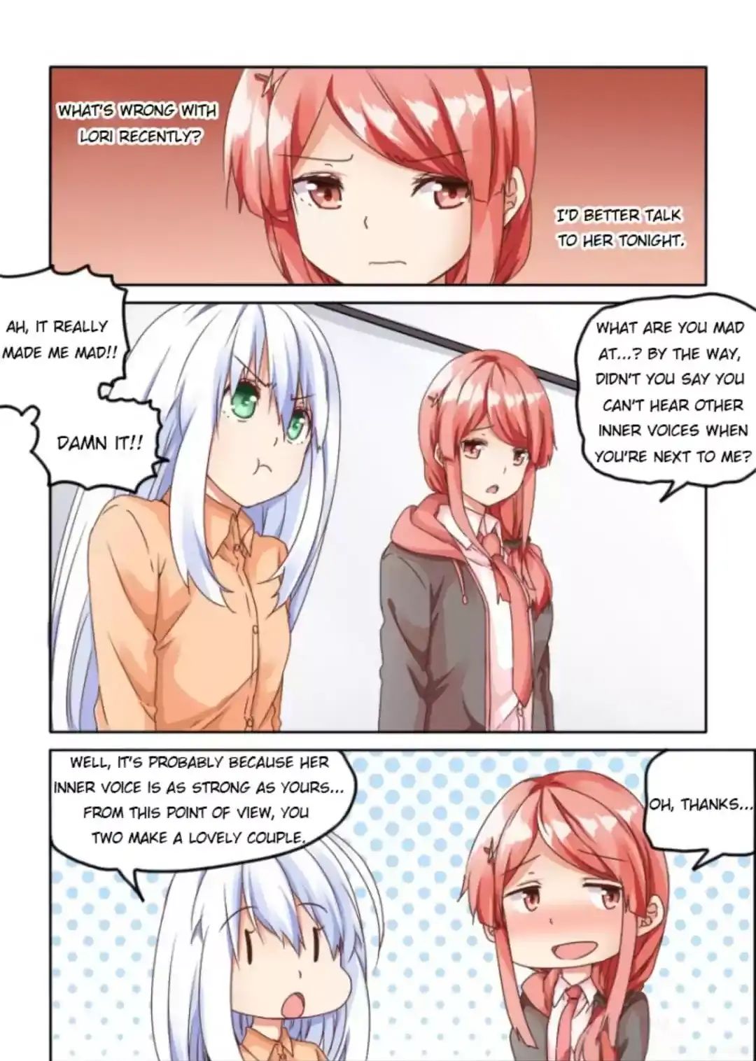 Why Did I, the MC Of Gal Game Jump Into A World Of Yuri Comic? chapter 52 - page 2