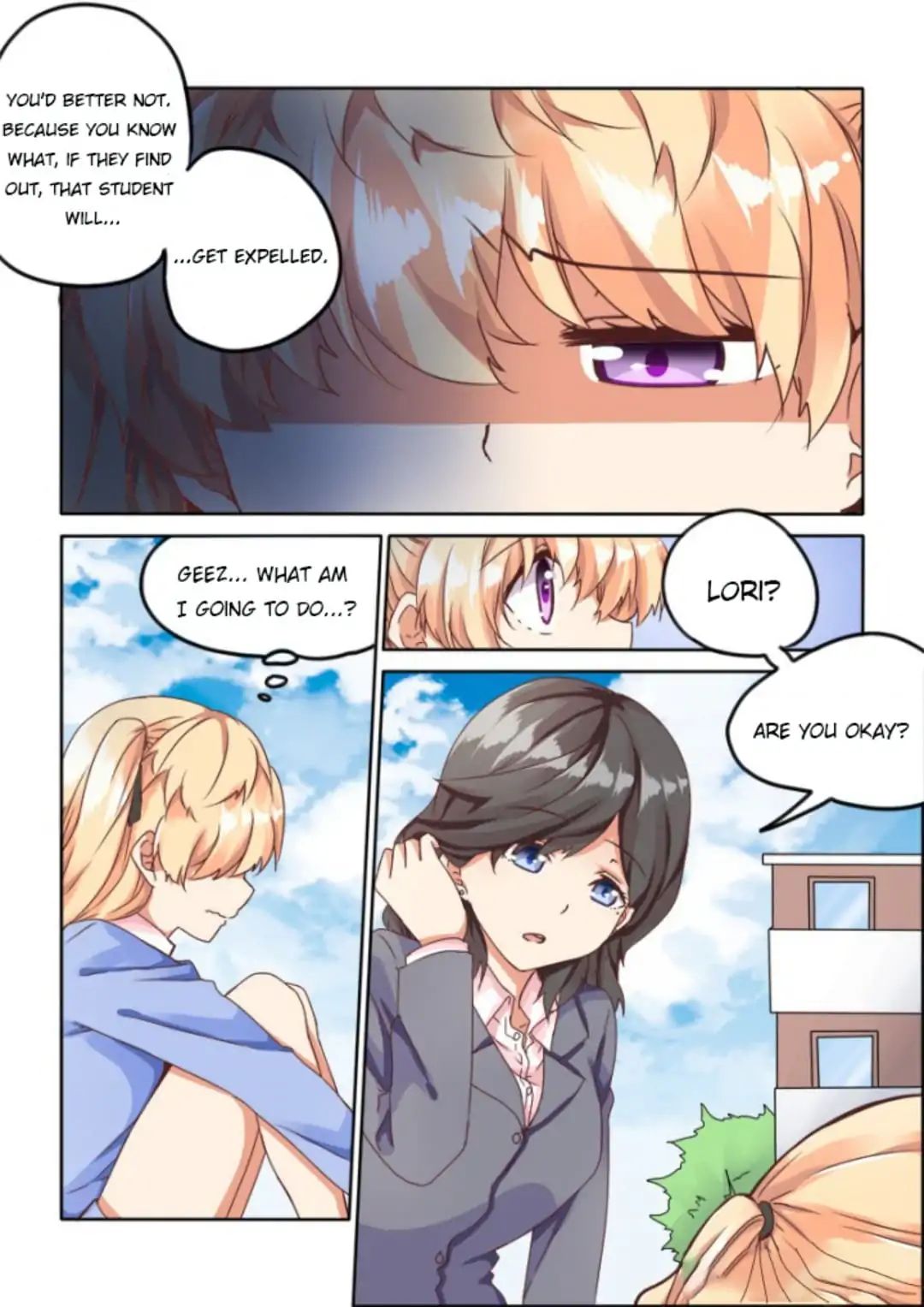 Why Did I, the MC Of Gal Game Jump Into A World Of Yuri Comic? chapter 52 - page 8