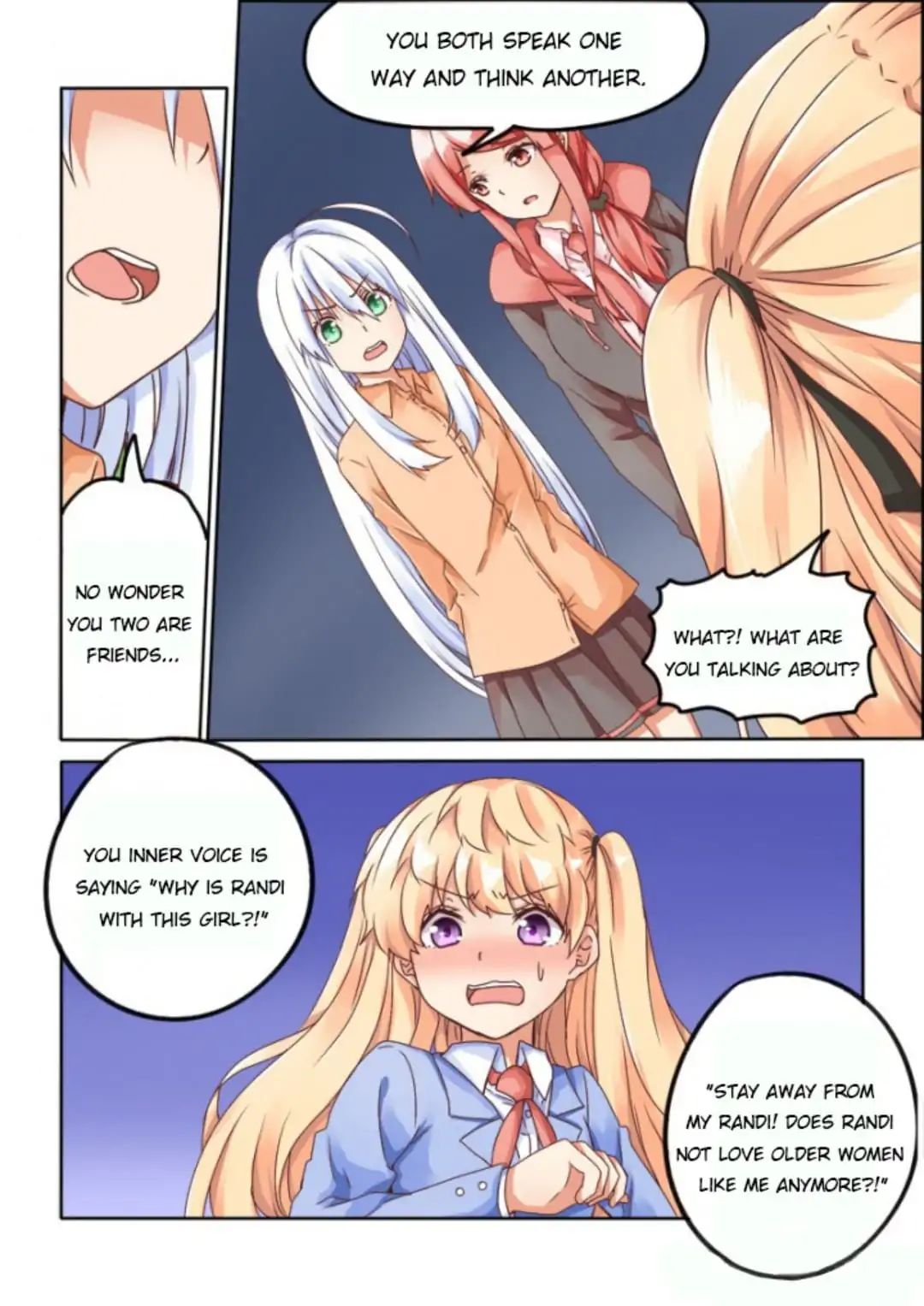 Why Did I, the MC Of Gal Game Jump Into A World Of Yuri Comic? chapter 51 - page 4