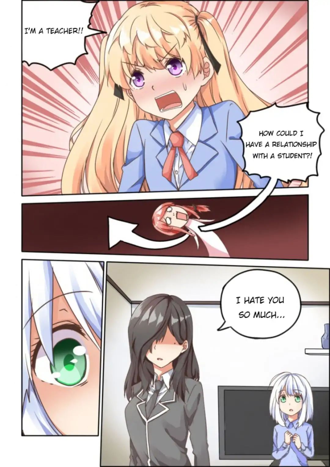 Why Did I, the MC Of Gal Game Jump Into A World Of Yuri Comic? chapter 51 - page 6