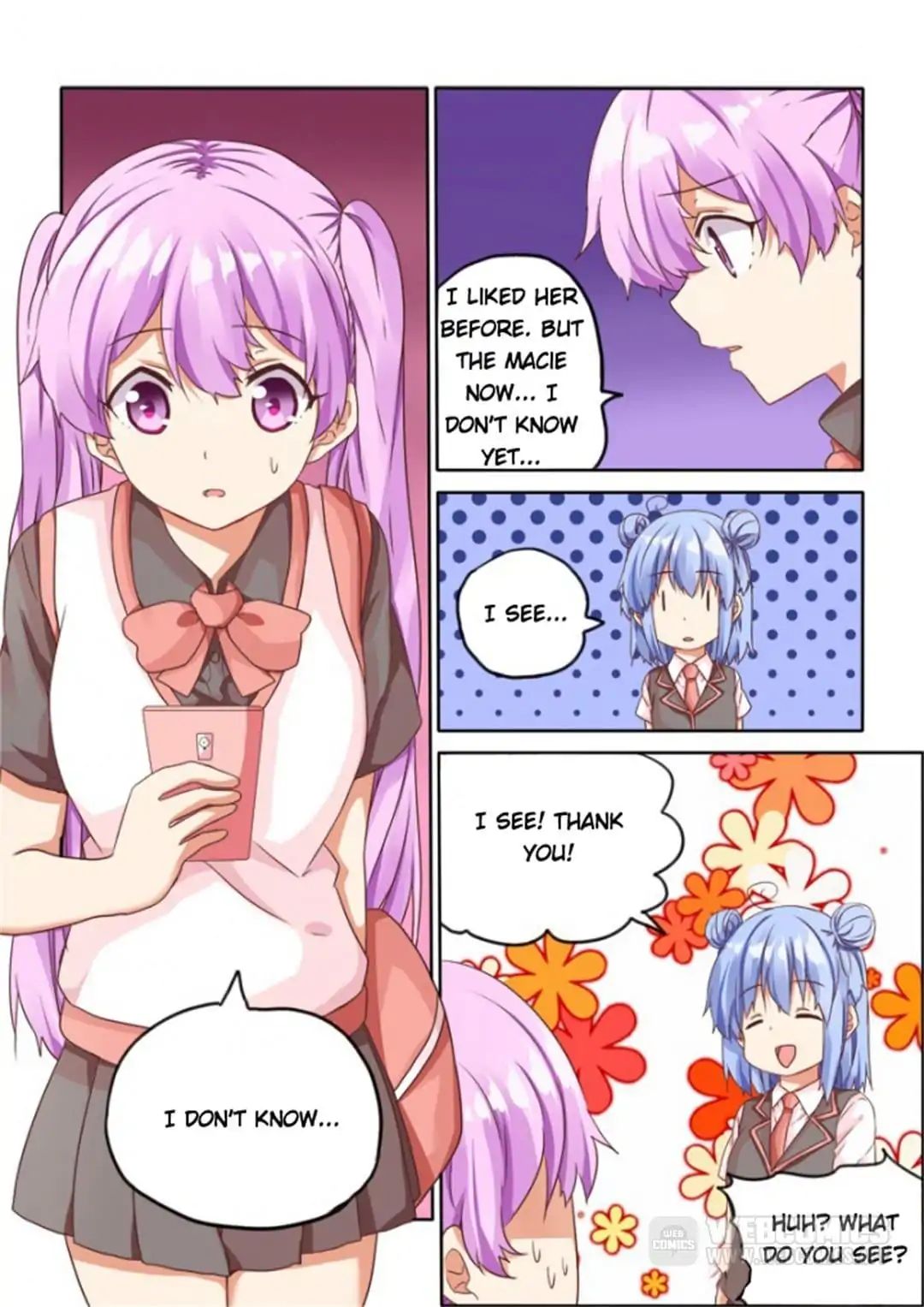 Why Did I, the MC Of Gal Game Jump Into A World Of Yuri Comic? chapter 38 - page 3