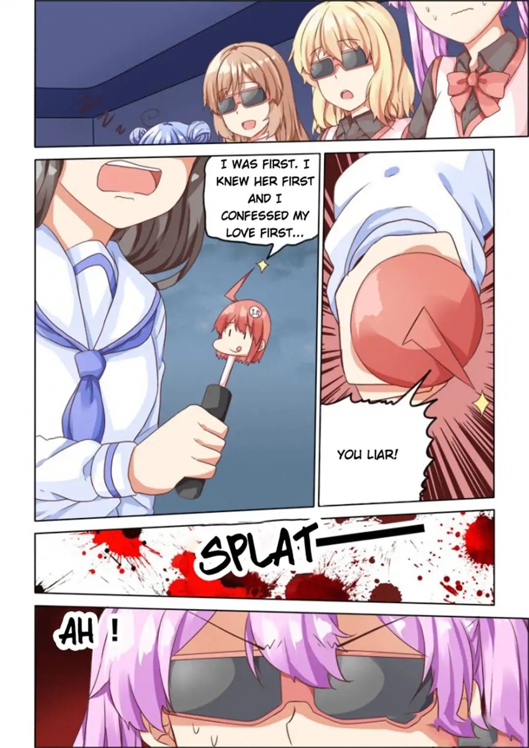 Why Did I, the MC Of Gal Game Jump Into A World Of Yuri Comic? chapter 38 - page 4