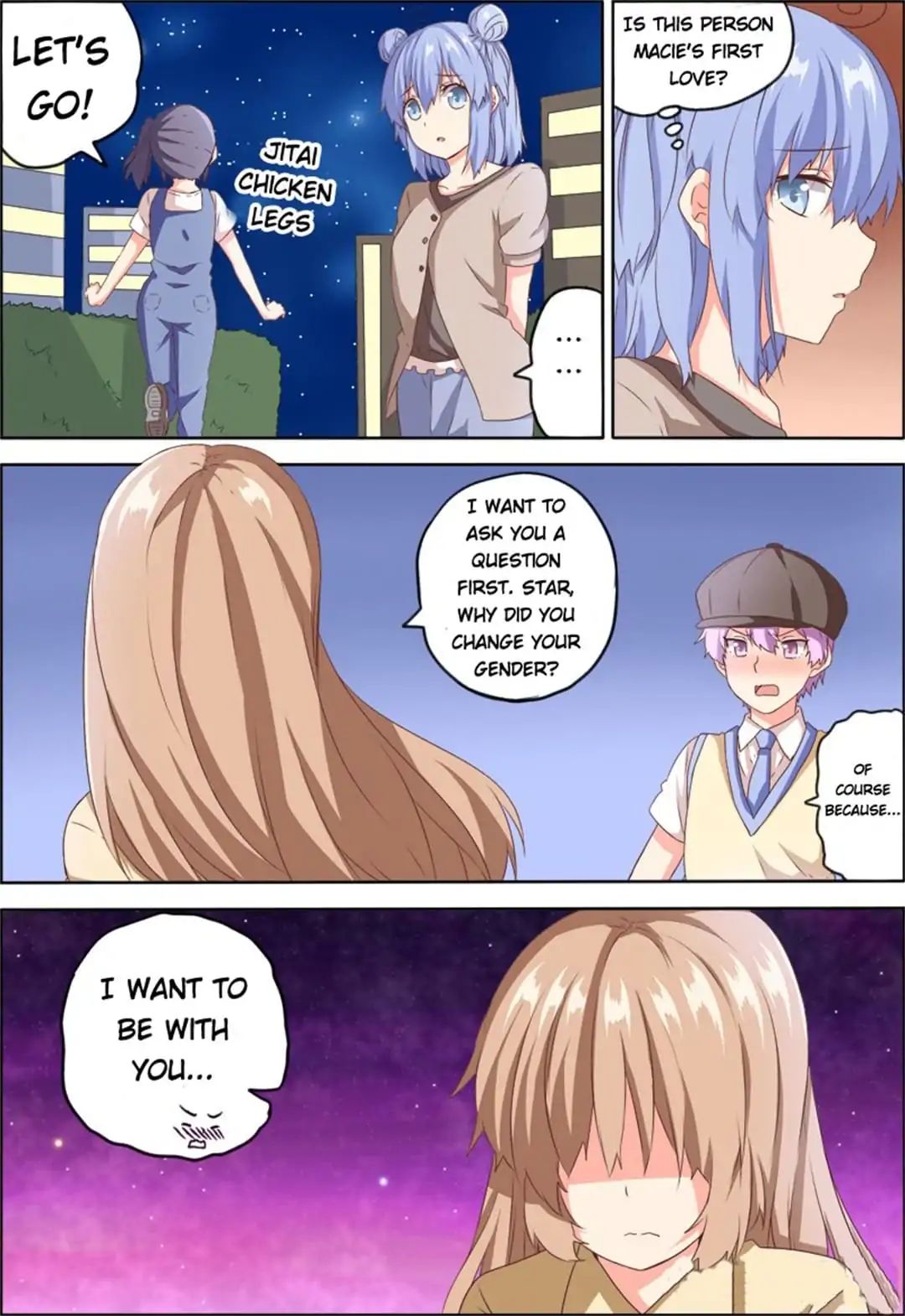 Why Did I, the MC Of Gal Game Jump Into A World Of Yuri Comic? chapter 28 - page 7