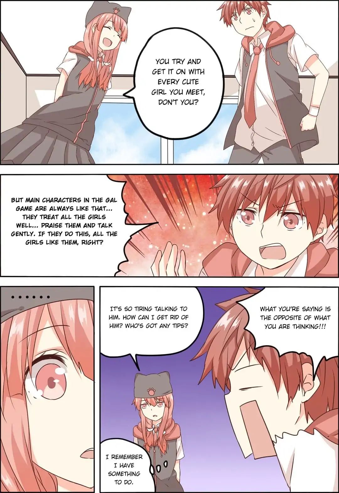 Why Did I, the MC Of Gal Game Jump Into A World Of Yuri Comic? chapter 5 - page 5