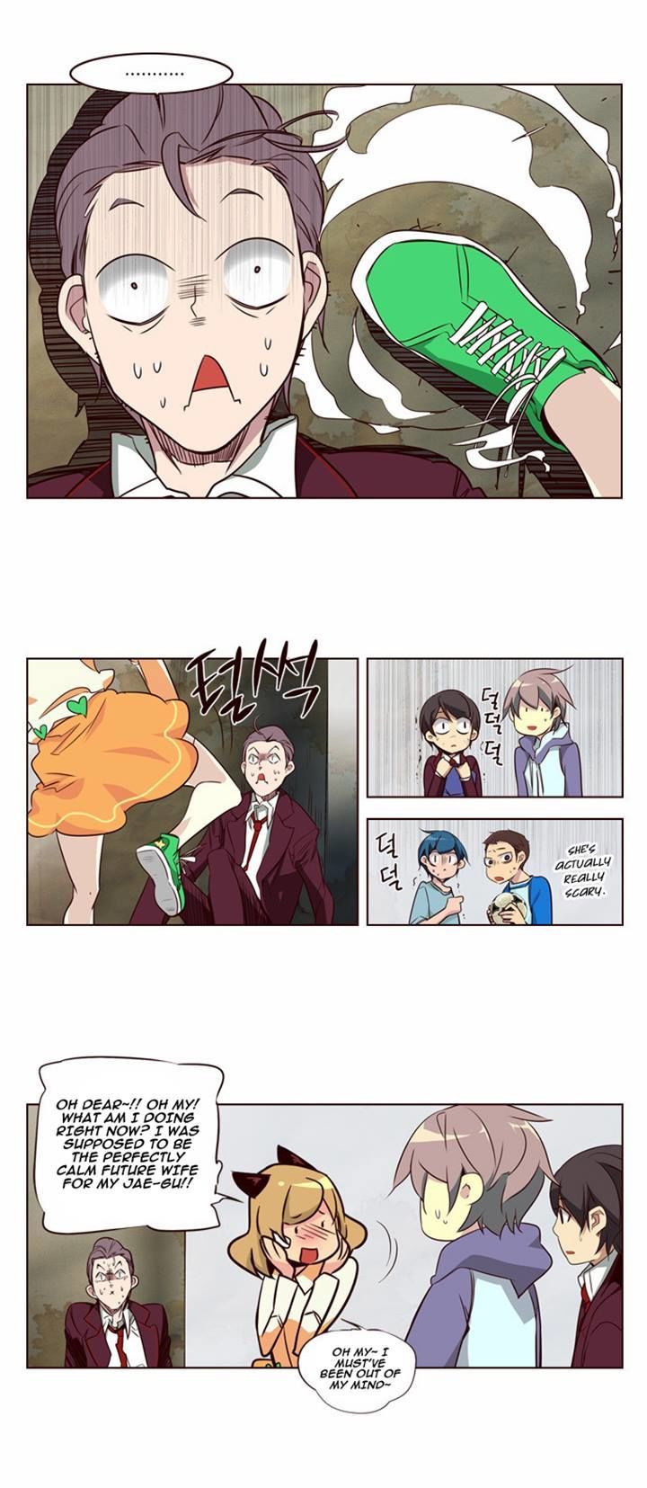 Girls of the Wild’s chapter 97 - page 14