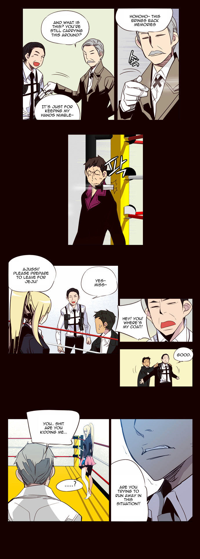 Girls of the Wild’s chapter 64 - page 8