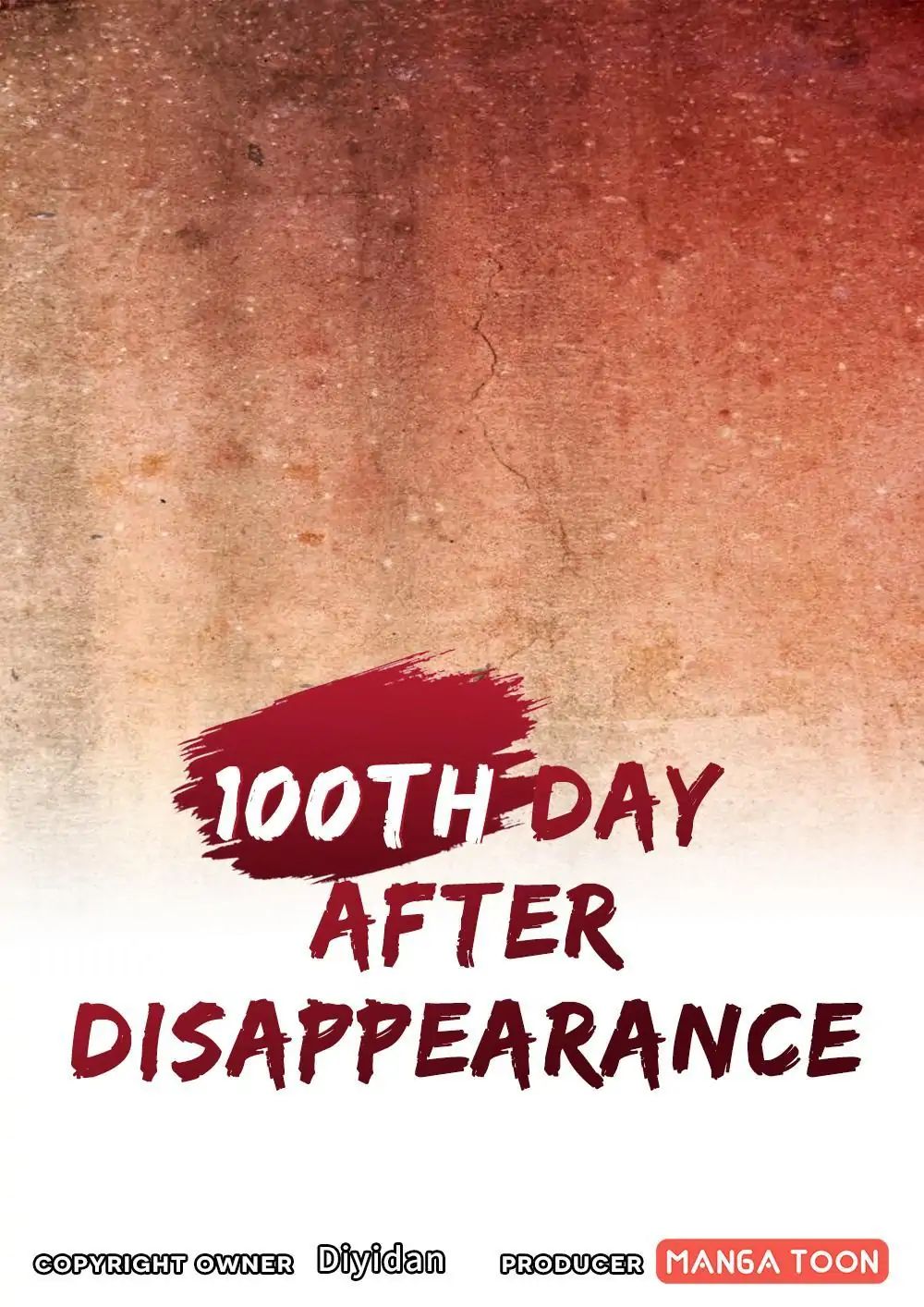 Day 100 of My Sister’s Disappearance chapter 45 - page 1