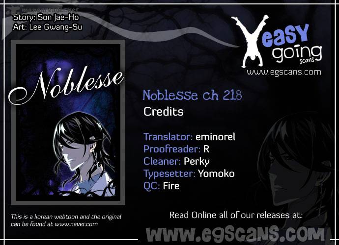 Noblesse chapter 218 - page 1