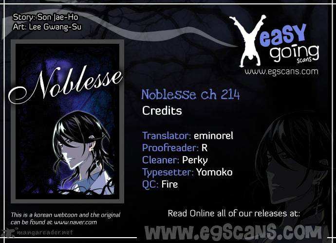 Noblesse chapter 214 - page 1