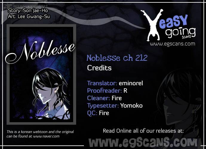 Noblesse chapter 212 - page 1