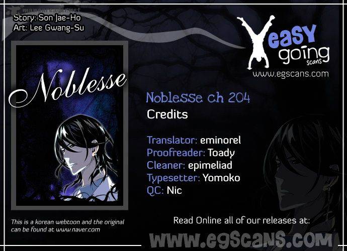 Noblesse chapter 204 - page 1