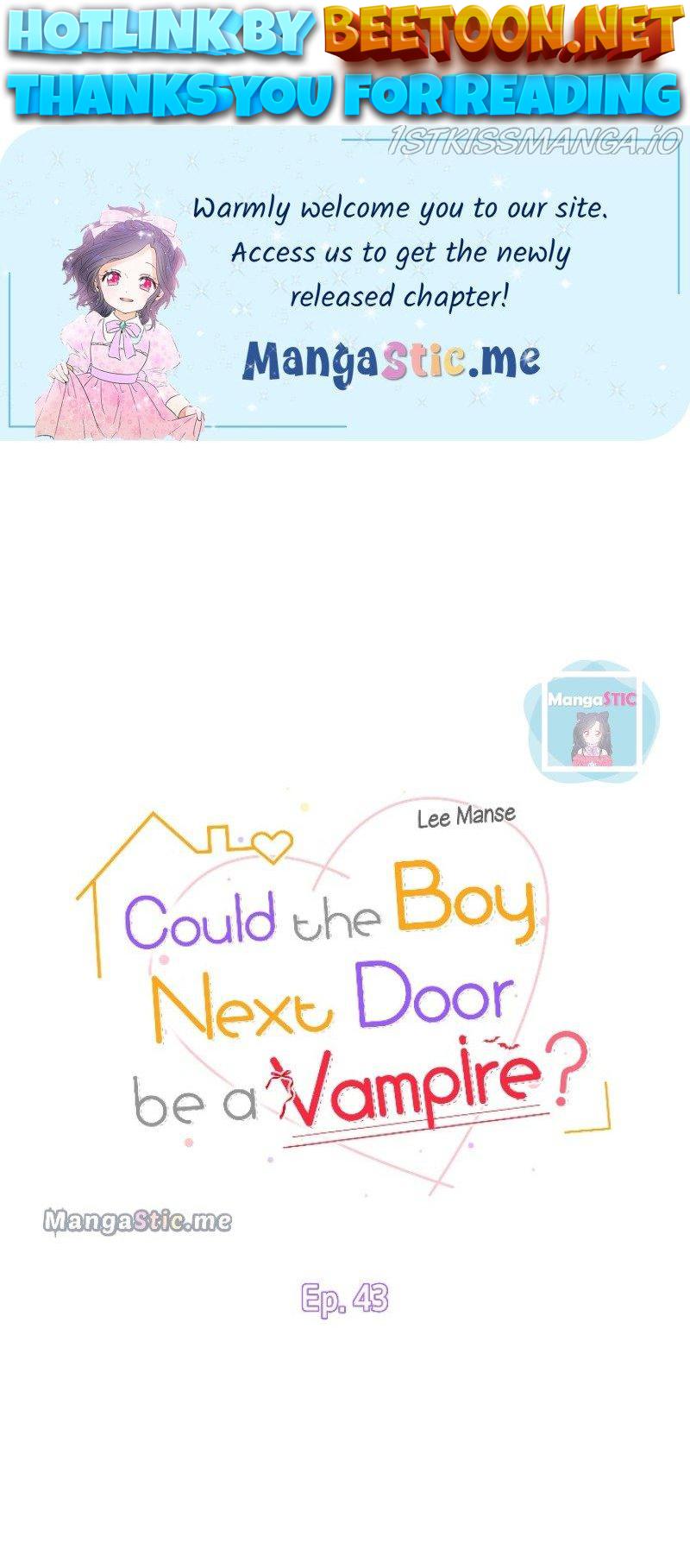 Could the Boy Next Door be a Vampire? Chapter 43 - page 1