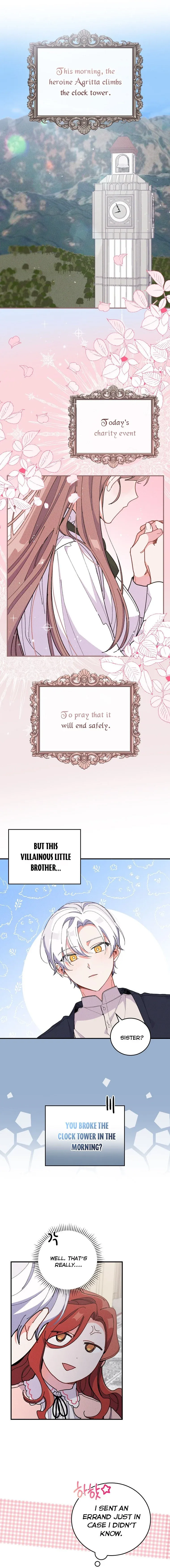 The Villain’s Sister Suffers Today Chapter 3 - page 6