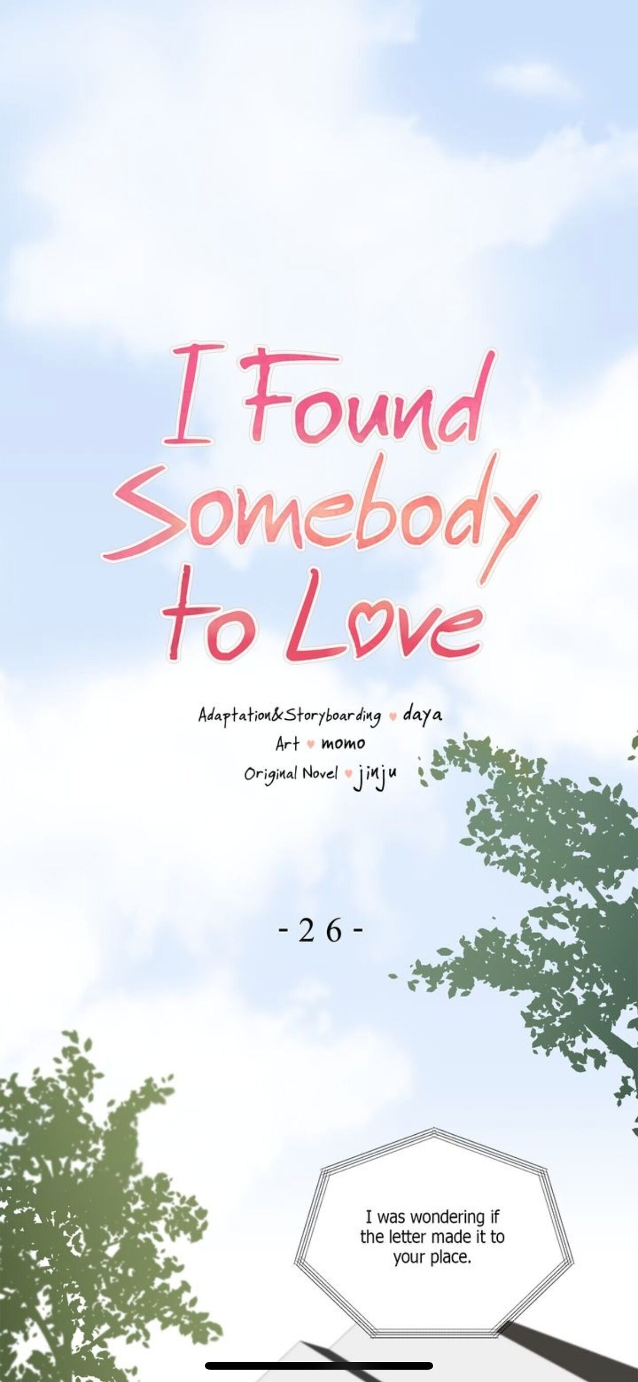 I Found Somebody to Love Chapter 26 - page 1