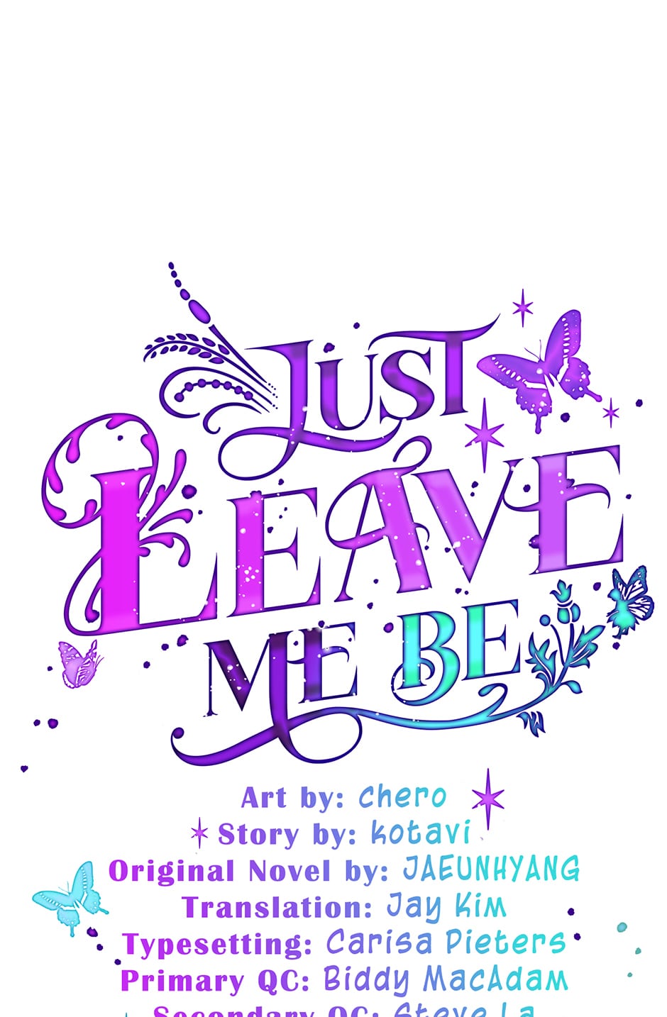 Just Leave Me Be chapter 48 - page 1