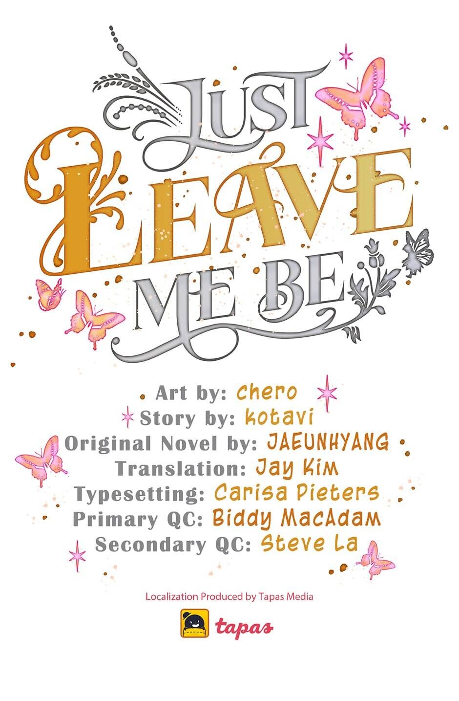 Just Leave Me Be chapter 47 - page 1