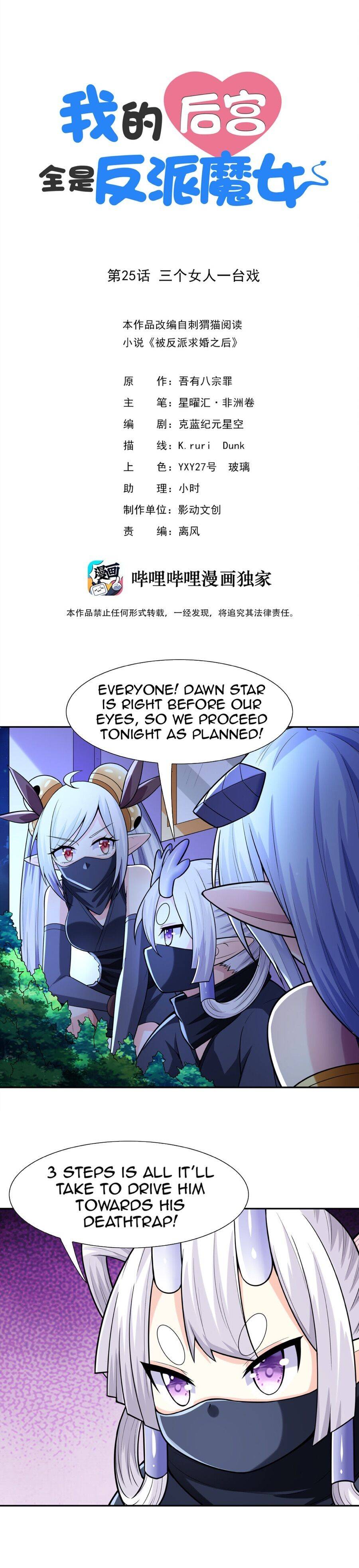 My Harem Is Entirely Female Demon Villains chapter 25 - page 1