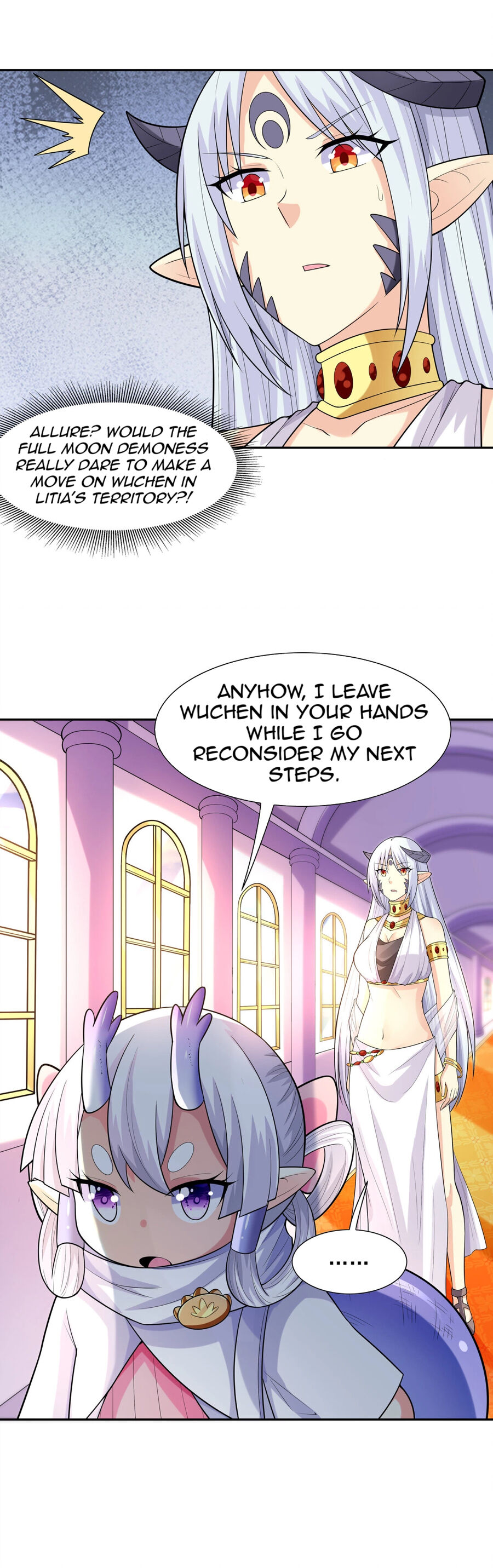 My Harem Is Entirely Female Demon Villains chapter 19 - page 5