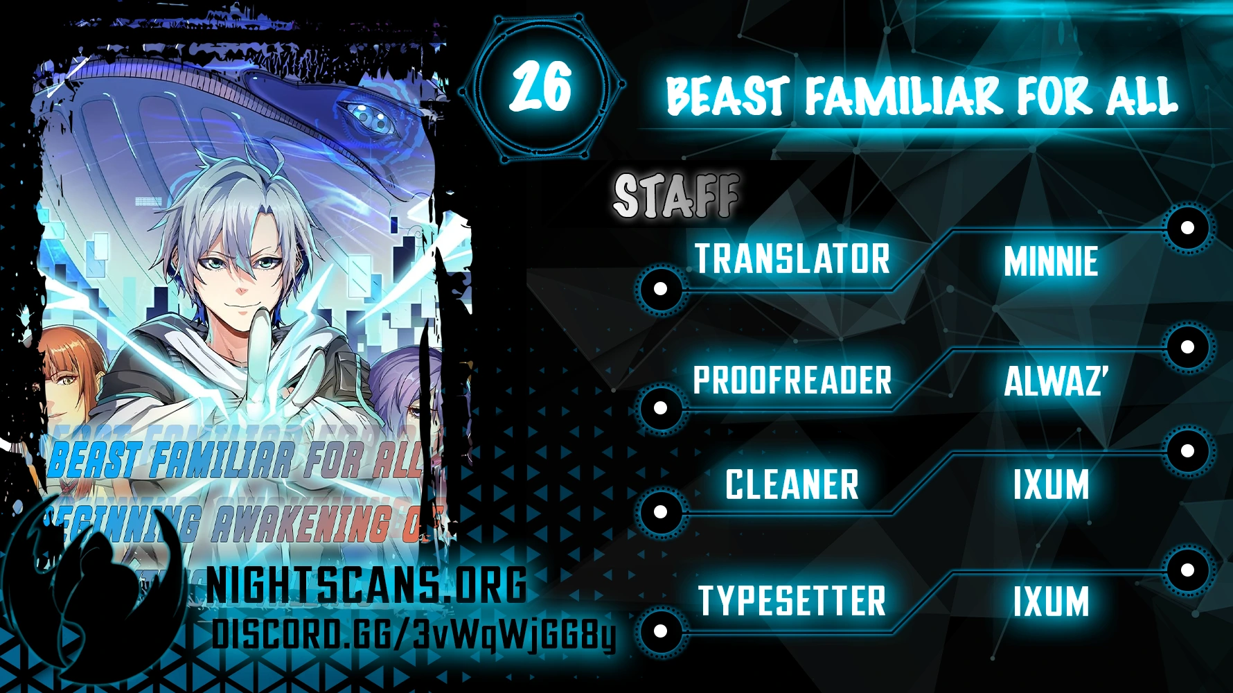 Beast Familiar for All: Beginning Awakening of Mythical Talents Chapter 26 - page 1