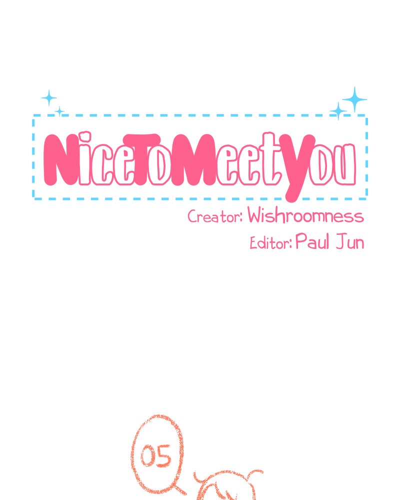 Nice to Meet You (Webtoon) Chapter 5 - page 1