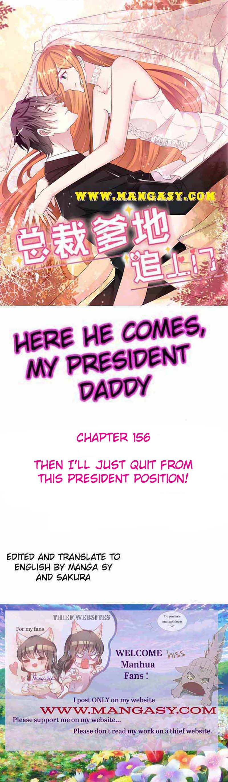 President daddy is chasing you Chapter 156 - page 1