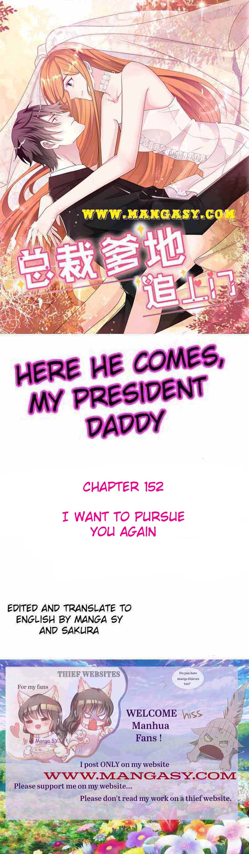 President daddy is chasing you Chapter 152 - page 1