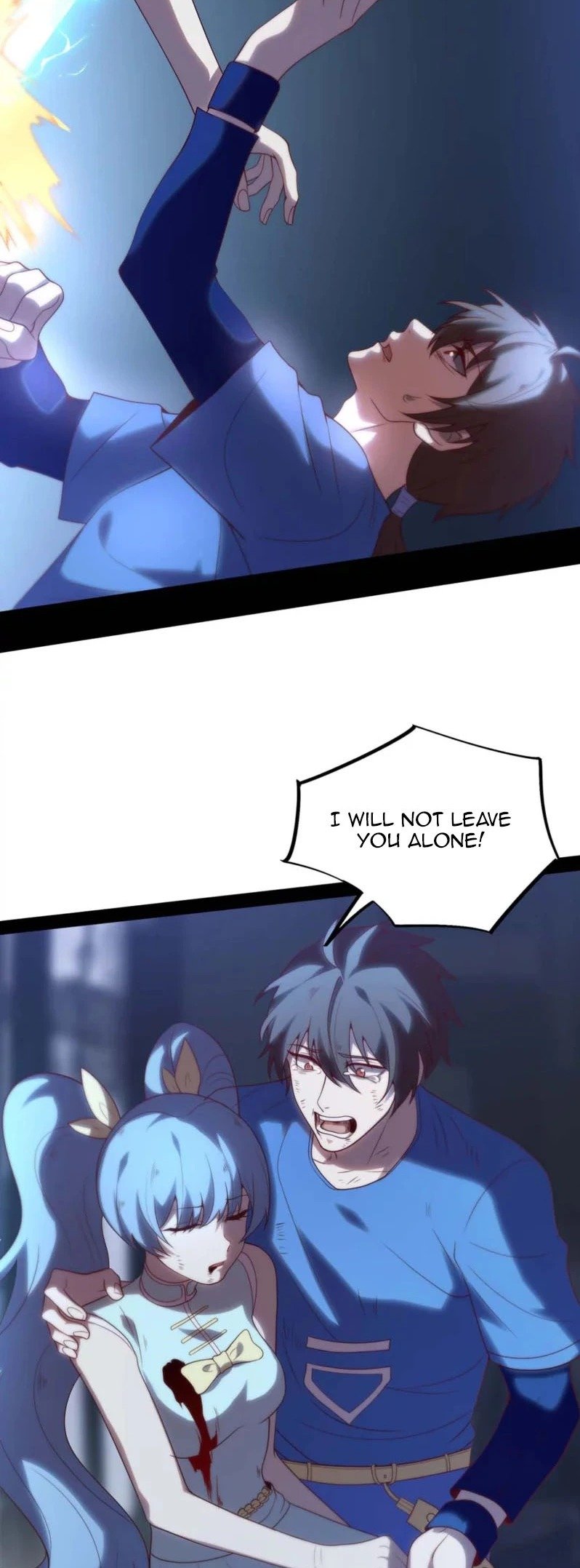 I’m desperate to get stronger chapter 4 - page 40