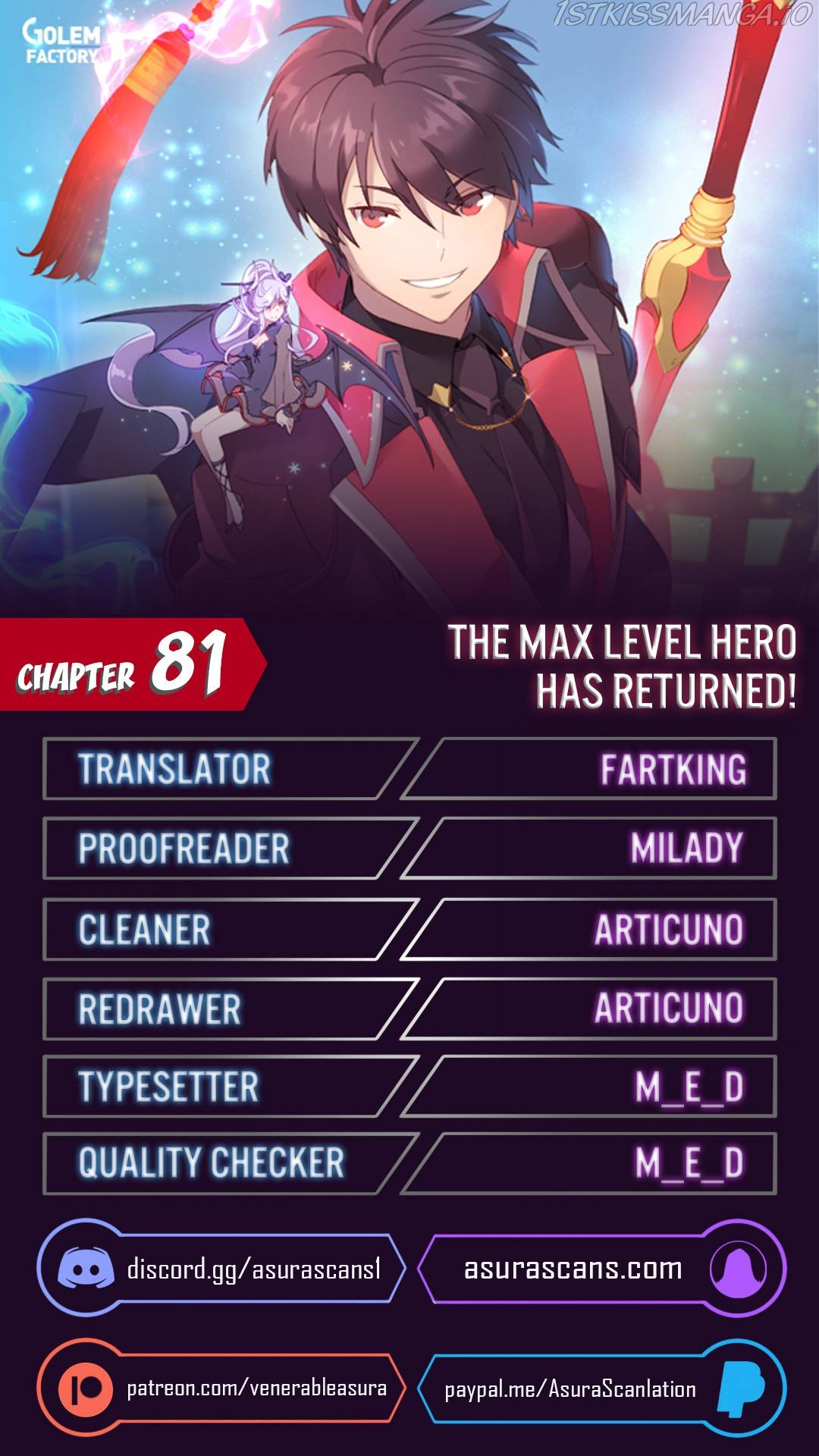 The Max Level Hero Strikes Back chapter 81 - page 1
