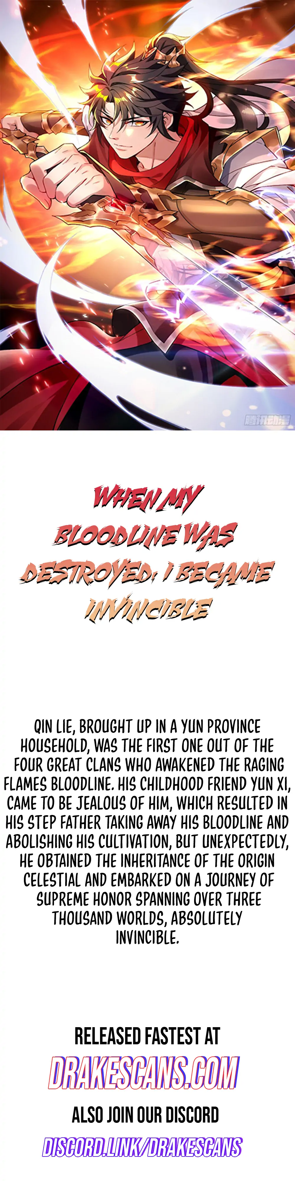 When My Bloodline Was Destroyed, I Became Invincible Chapter 0 - page 1