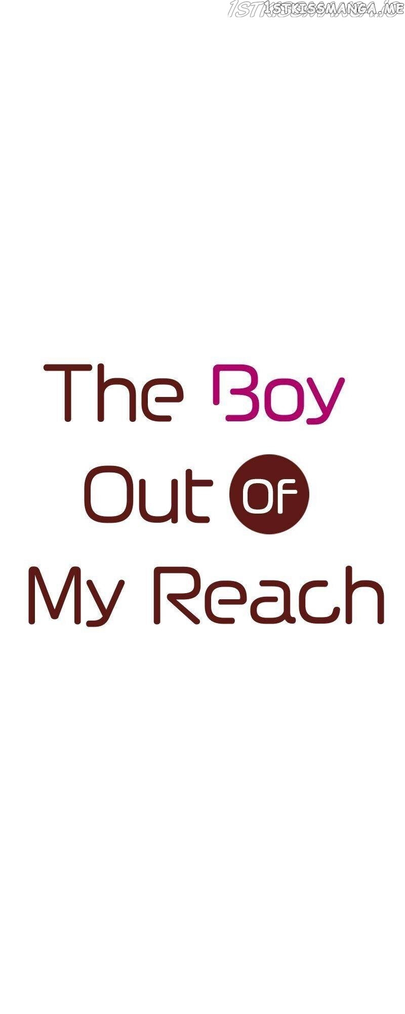The Boy Out Of My Reach Chapter 80 - page 1