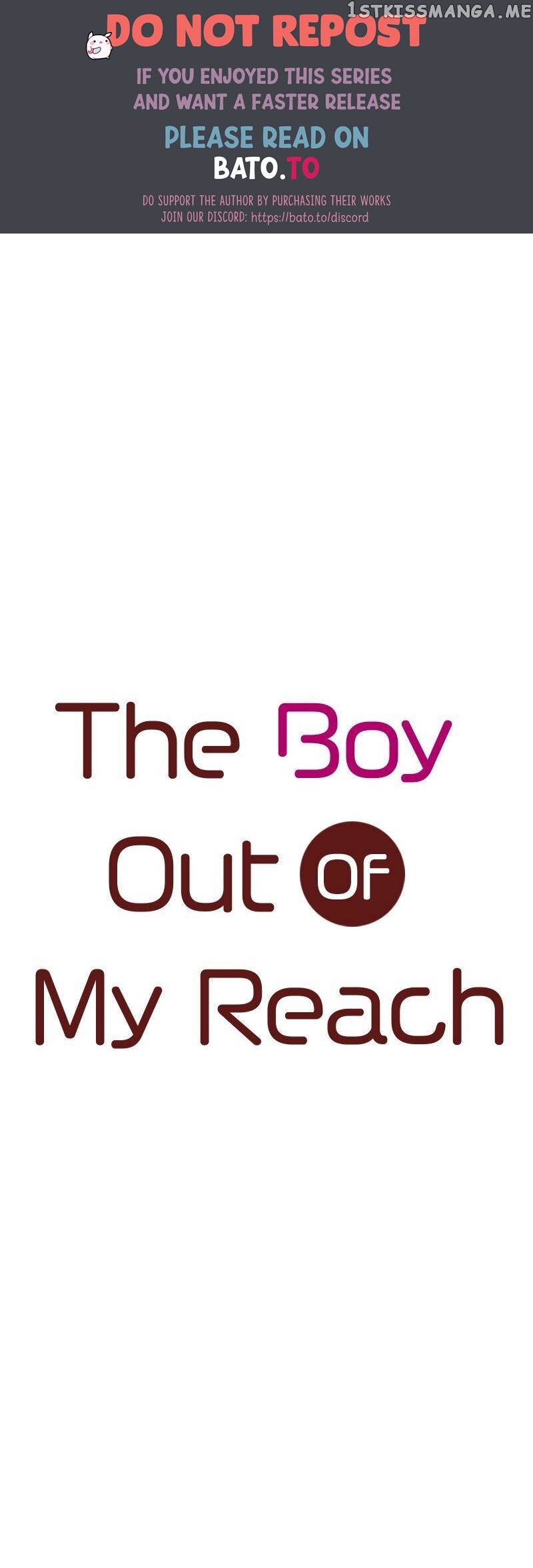 The Boy Out Of My Reach Chapter 70 - page 1