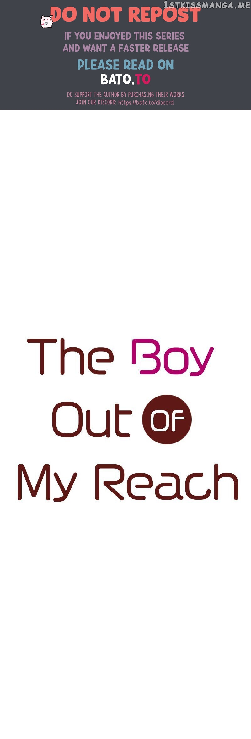 The Boy Out Of My Reach Chapter 69 - page 1