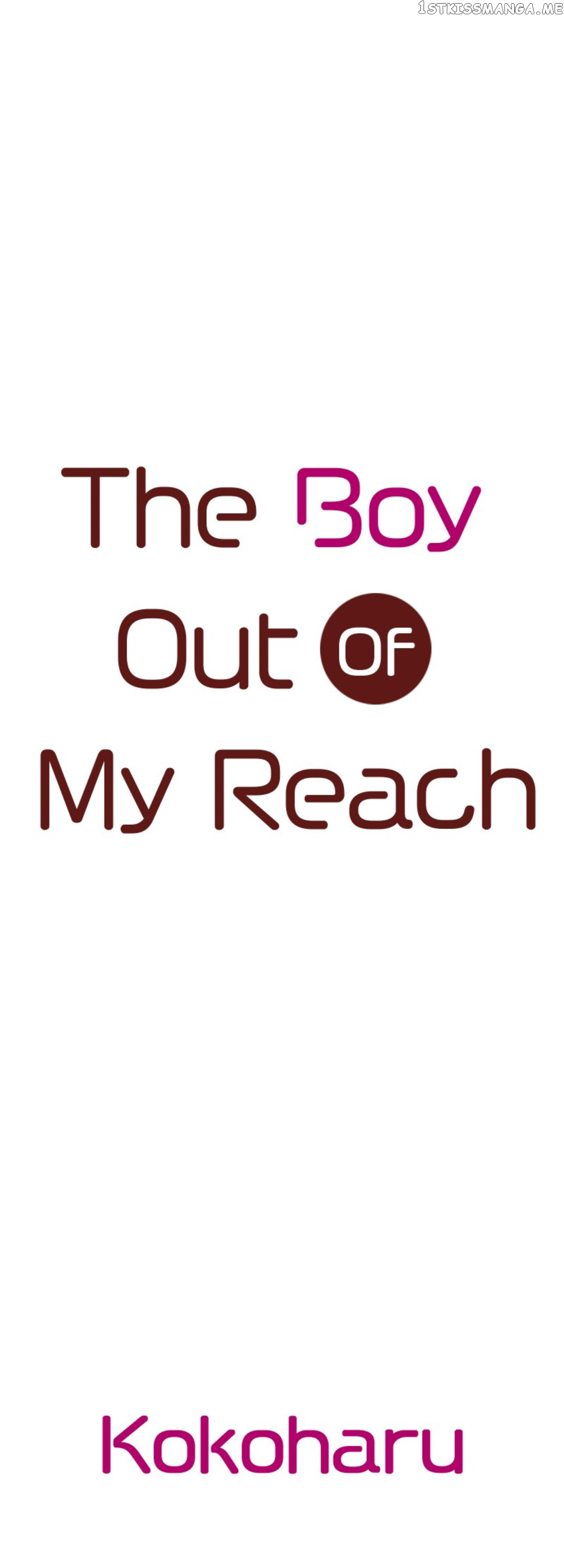 The Boy Out Of My Reach Chapter 16 - page 1