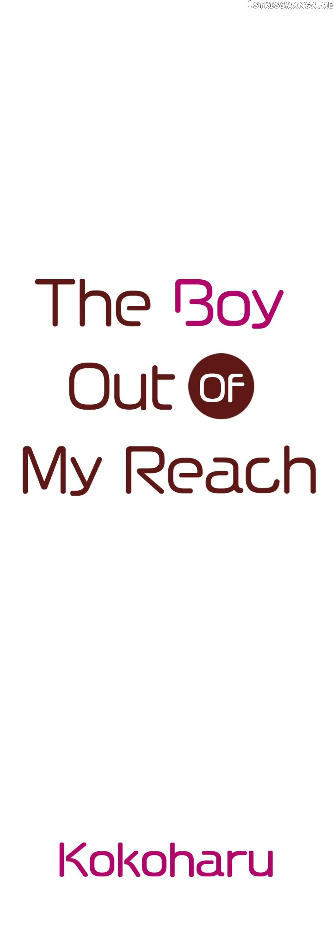 The Boy Out Of My Reach Chapter 11 - page 1