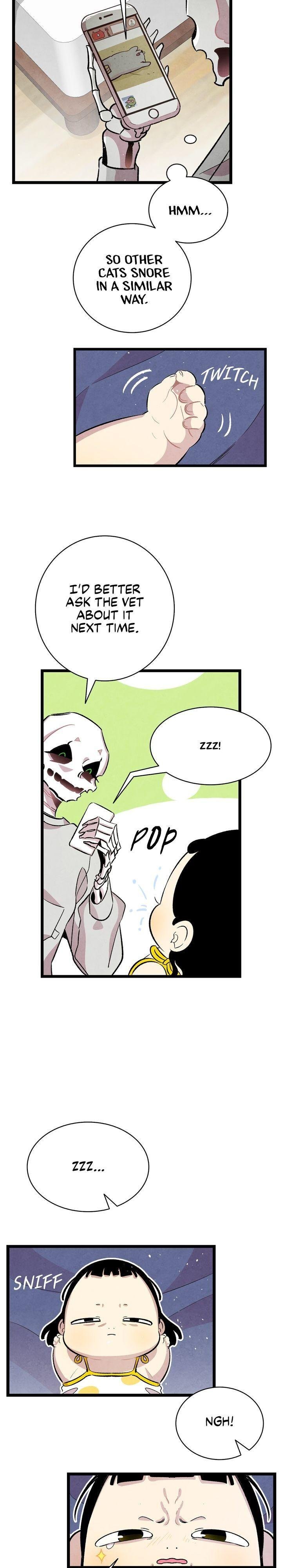 The Skeleton Becomes a Cat Dad chapter 81 - page 19