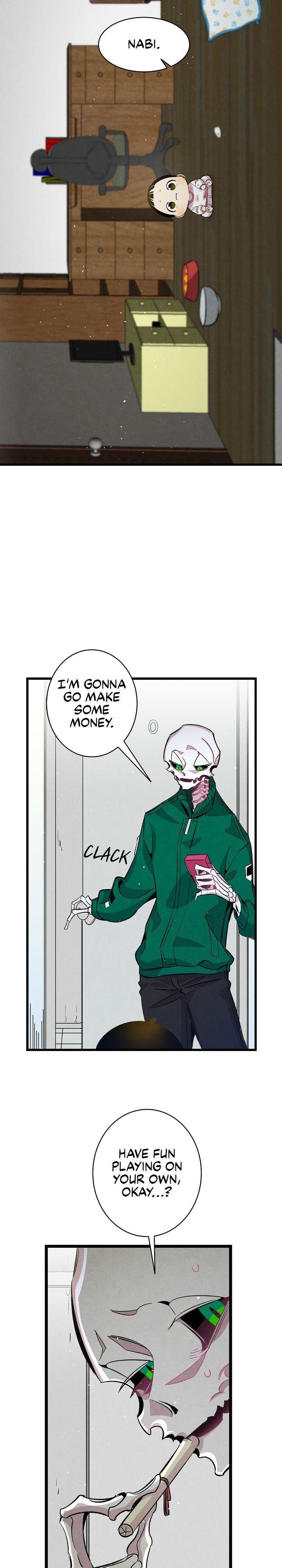 The Skeleton Becomes a Cat Dad chapter 63 - page 13