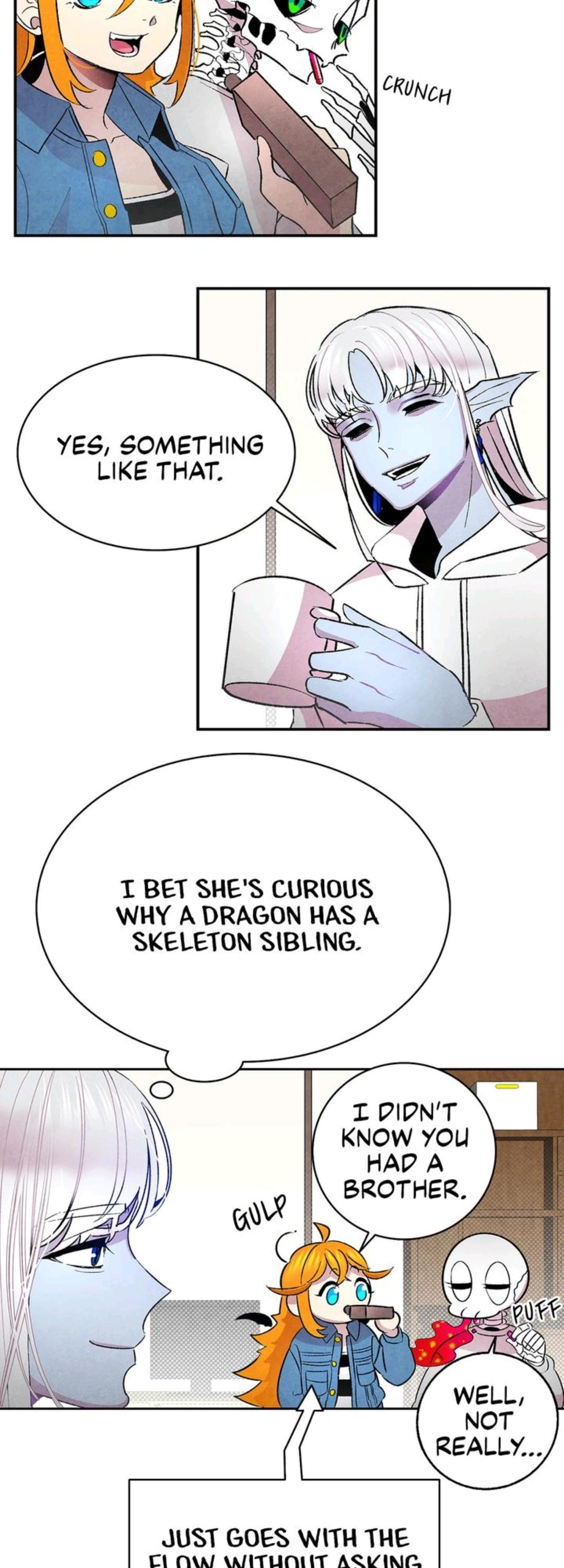 The Skeleton Becomes a Cat Dad chapter 27 - page 6