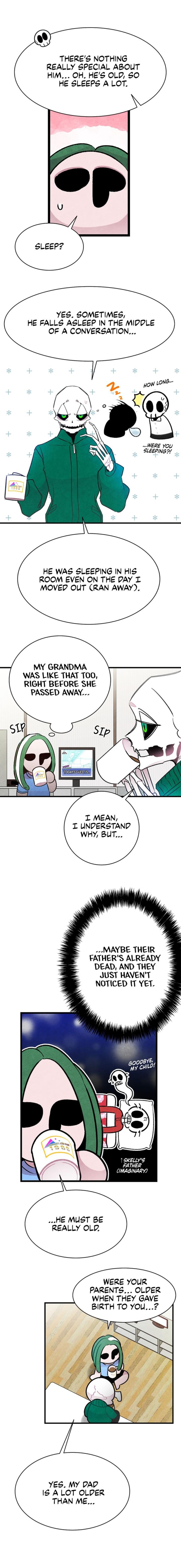 The Skeleton Becomes a Cat Dad chapter 23 - page 6