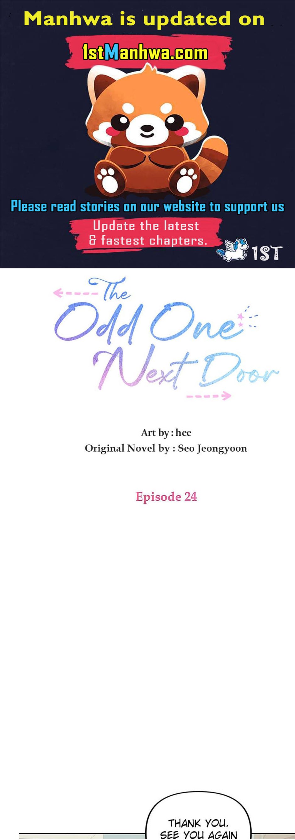 The Odd One Next Door chapter 24 - page 1