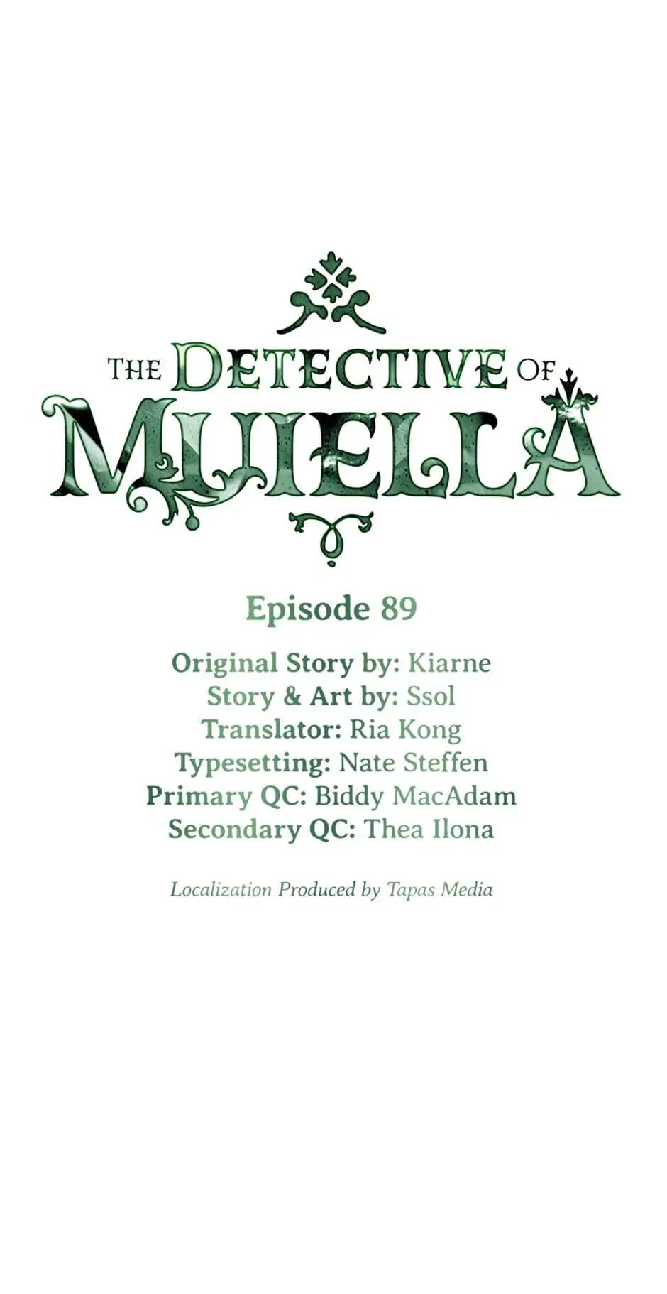 The Detective of Muiella Chapter 89 - page 1