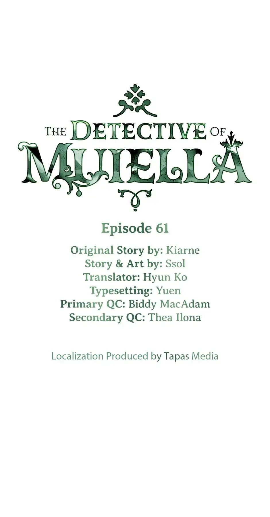 The Detective of Muiella Chapter 61 - page 1