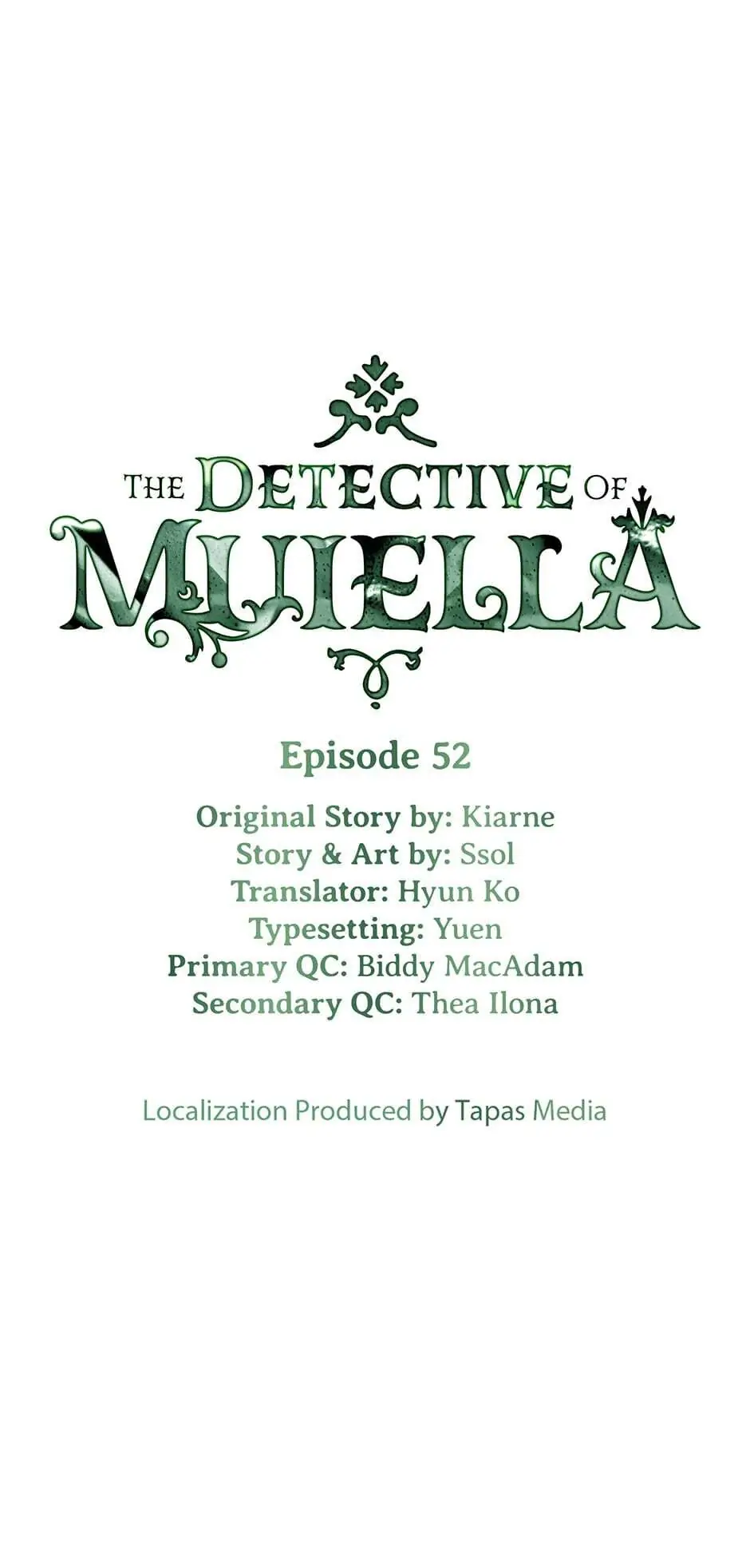 The Detective of Muiella Chapter 52 - page 1