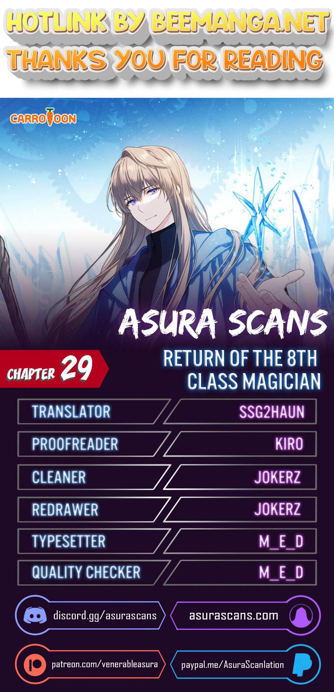 The Return of the 8th Class Magician Chapter 29 - page 1