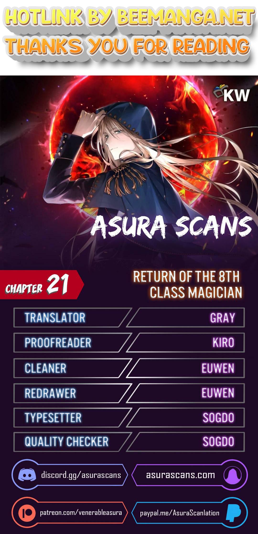 The Return of the 8th Class Magician Chapter 21 - page 1